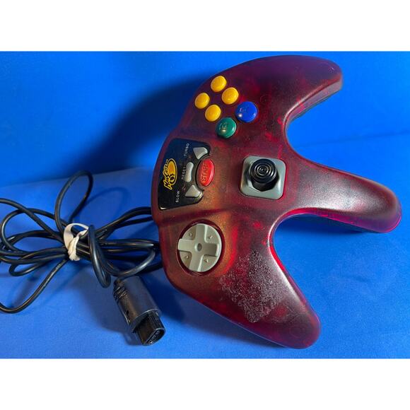 Lot of 2 Third Party Controllers For N64 - Sharkpad / Madcatz - Picture 1 of 2